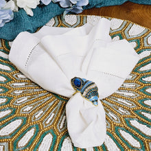 Load image into Gallery viewer, nail Napkin Rings, Marine Napkin Rings, Nautical Napkin Rings, Beach Napkin rings, Tropical napkin rings, Snail Napkin Holder, Wedding Napkin Rings, Holiday Napkin Rings, Decorative Serviette Rings, Holiday Napkin Holders, Napkin Ring Buckles, Wedding