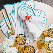 Load image into Gallery viewer, Orange Coral Napkin Rings,Marine Napkin Rings, Beach Napkin Rings, Tropical Napkin Rings, Beaded Coral Napkin Rings, Handmade Napkin Rings, Handmade Beaded Napkin Rings, Orange Handmade Napkin Rings, Wedding, Kim Seybert, Kim Seybert napkin rings, Kim Seybert beaded napkin rings, Kim Seybert table decoration, Kim Seybert table escape