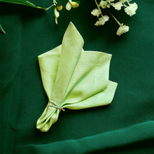 Load image into Gallery viewer, Lime Linen Napkins, Green Lime Napkins, Lime Napkins, Linen Napkins, Handmade Napkins, Wedding Napkins, Valentine's Day napkins, Luxury linen napkins, Dinner Napkins, Dining napkins, cloth napkins, Napkins, Napkins Set, Table Napkins, Spring linen napkins, party napkins, Flax napkins