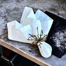 Load image into Gallery viewer, Gold Lego Napkin Rings, Gold Beaded Napkin rings, Gold Napkin Rings, Wedding Napkin Rings, Holiday Napkin Rings, Decorative Serviette Rings, Holiday Napkin Holders, Napkin Ring Buckles, Wedding Decorations, Decorations for Weddings, Dinner Table Rings, Dinner Table Decor, Halloween, Thanksgiving, Banquet, Party, Wedding