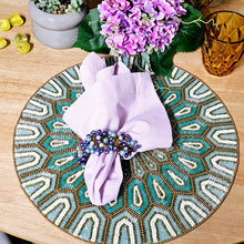 Load image into Gallery viewer, Lavanda Cotton Napkins, Lavanda Napkins, Purple Napkins, Purple Wedding Napkins, Cotton Napkins, Dinner Napkins, Handmade Napkins, Wedding Napkins