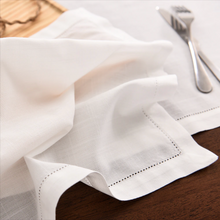 Load image into Gallery viewer, White Cotton Napkins (4pcs/set)