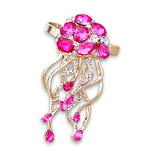 Load image into Gallery viewer, Pink Jellyfish Napkin Ring, Jellyfish Napkin Rings, Jellyfish Napkin Holder, Nautical Napkin Rings, Beach Napkin rings, Tropical napkin rings, Wedding Napkin Rings, Holiday Napkin Rings, Decorative Serviette Rings, Holiday Napkin Holders, Napkin Ring Buckles, Wedding Decorations, Decorations for Weddings, Dinner Table Rings, Dinner Table Decor, Banquet, Party, Wedding
