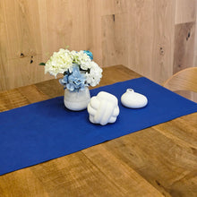 Load image into Gallery viewer, Royal Blue Linen Table Runner, Royal Blue Table Runner, Royal Blue Wedding Table Runner, Linen Table Runner, Royal Blue Rustic Table Runner, Farmhouse Table Runner, Dinner Table Runner, Handmade Table Runner, Wedding Table Runner, Valentine's Day Table Runner, Luxury linen Table Runner, Dining Table Runner, cloth Table Runner, Table Runner, Spring linen Table Runner, party Table Runner, Flax Table Runner