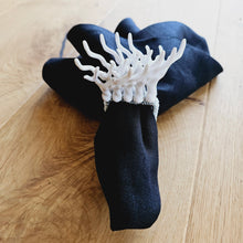 Load image into Gallery viewer, White Coral Napkin Rings, Coral Napkin Rings, Beach Napkin Rings, Tropical Napkin Rings, Nautical Napkin Rings, Handmade Napkin Rings, coral, Wedding Decoration, tropical table decor, tropical napkin rings, Tabletop Decor, Party Wedding Set, party, Ornament Table Setting, Napkin Rings Wholesale, Napkin Ring Buckles, napkin decor, Holiday Napkin Ring, Holiday Napkin Holder, Dinner Table Decor, coral napkin rings, beach table decor, beach set up, beach decoration, coastal decor