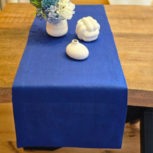 Load image into Gallery viewer, Royal Blue Linen Table Runner, Royal Blue Table Runner, Royal Blue Wedding Table Runner, Linen Table Runner, Royal Blue Rustic Table Runner, Farmhouse Table Runner, Dinner Table Runner, Handmade Table Runner, Wedding Table Runner, Valentine's Day Table Runner, Luxury linen Table Runner, Dining Table Runner, cloth Table Runner, Table Runner, Spring linen Table Runner, party Table Runner, Flax Table Runner
