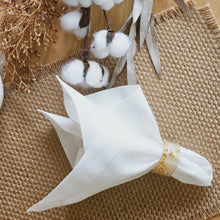 Load image into Gallery viewer, Wood & Acrylic Napkin Rings, Boho Napkin Rings, Bohemian Napkin Rings, Wedding Napkin Rings, Natural Napkin Holders, Fall Napkin Rings, Holiday Napkin Rings, Decorative Serviette Rings, Holiday Napkin Holders, Napkin Ring Buckles, Wedding Decorations, Decorations for Weddings, Dinner Table Rings, Dinner Table Decor, Halloween, Thanksgiving, Banquet, Party, Wedding