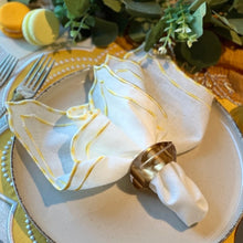 Load image into Gallery viewer, Acrylic napkin rings, gold acrylic napkin rings, gold napkin rings, crystal napkin rings, handmade napkin rings, colorful napkin rings, gold crystal napkin rings, Dinner Table Rings, wedding napkin rings, Wedding Decoration, Party Wedding Set, party, classic table decor, Tabletop Decor, Ornament Table Setting, Napkin Ring Buckles, napkin decor, Holiday Napkin Ring, Holiday Napkin Holder, Dinner Table Decor, Decorative Serviette Ring, Decoration for Wedding, classy table decor