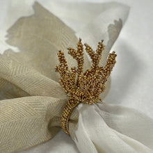 Load image into Gallery viewer, Wedding Decoration, gold coral napkin rings, tropical table decor, tropical napkin rings, Tabletop Decor, Party Wedding Set, party, Ornament Table Setting, Napkin Rings Wholesale, Napkin Ring Buckles, napkin decor, Holiday Napkin Ring, Holiday Napkin Holder, Dinner Table Rings, Dinner Table Decor, Decorative Serviette Ring, Decoration for Wedding, coral napkin rings, coral, colorful napkin rings, beach table decor, beach set up, beach napkin rings, beach decoration, nautical napkin rings, coastal decor