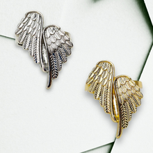 Load image into Gallery viewer, Angel Wings Napkin Rings