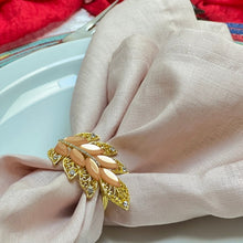 Load image into Gallery viewer, Leaf Napkin Rings (6pcs/set)