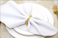 Load image into Gallery viewer, Alloy Bamboo Napkin Rings