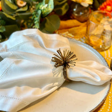 Load image into Gallery viewer, gold napkin rings, spider napkin rings, gold sparkle napkin rings, gold arrows napkin rings, handmade napkin rings, colorful napkin rings, gold beads napkin rings, Dinner Table Rings, wedding napkin rings, Wedding Decoration, Party Wedding Set, party, classic table decor, Tabletop Decor, Ornament Table Setting, Napkin Ring Buckles, napkin decor, Holiday Napkin Ring, Holiday Napkin Holder, Dinner Table Decor, Decorative Serviette Ring, Decoration for Wedding, classy table decor
