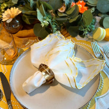 Load image into Gallery viewer, Acrylic napkin rings, gold acrylic napkin rings, gold napkin rings, crystal napkin rings, handmade napkin rings, colorful napkin rings, gold crystal napkin rings, Dinner Table Rings, wedding napkin rings, Wedding Decoration, Party Wedding Set, party, classic table decor, Tabletop Decor, Ornament Table Setting, Napkin Ring Buckles, napkin decor, Holiday Napkin Ring, Holiday Napkin Holder, Dinner Table Decor, Decorative Serviette Ring, Decoration for Wedding, classy table decor
