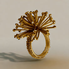 Load image into Gallery viewer, gold napkin rings, spider napkin rings, gold sparkle napkin rings, gold arrows napkin rings, handmade napkin rings, colorful napkin rings, gold beads napkin rings, Dinner Table Rings, wedding napkin rings, Wedding Decoration, Party Wedding Set, party, classic table decor, Tabletop Decor, Ornament Table Setting, Napkin Ring Buckles, napkin decor, Holiday Napkin Ring, Holiday Napkin Holder, Dinner Table Decor, Decorative Serviette Ring, Decoration for Wedding, classy table decor