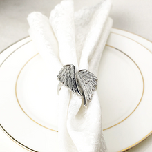 Load image into Gallery viewer, Angel Wings Napkin Rings