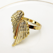 Load image into Gallery viewer, Angel Wings Napkin Rings