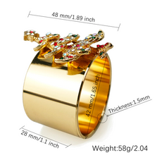 Load image into Gallery viewer, Rhinestones Christmas Tree Napkin Rings (6pcs/set)