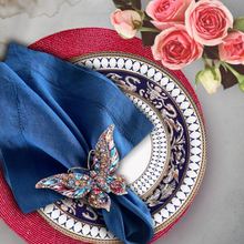 Load image into Gallery viewer, Colorful Butterfly Napkin Rings (4pcs/set)