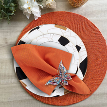 Load image into Gallery viewer, Colorful Butterfly Napkin Rings (4pcs/set)