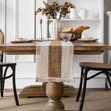 Load image into Gallery viewer, Woven Hemp Rope Table Runner