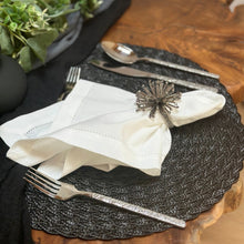 Load image into Gallery viewer, Silver napkin rings, spider napkin rings, silver sparkle napkin rings, silver arrows napkin rings, handmade napkin rings, colorful napkin rings, silver beads napkin rings, Dinner Table Rings, wedding napkin rings, Wedding Decoration, Party Wedding Set, party, classic table decor, Tabletop Decor, Ornament Table Setting, Napkin Ring Buckles, napkin decor, Holiday Napkin Ring, Holiday Napkin Holder, Dinner Table Decor, Decorative Serviette Ring, Decoration for Wedding, classy table decor