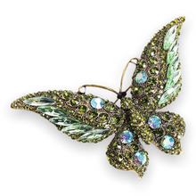 Load image into Gallery viewer, Green Butterfly Napkin Rings (4pcs/set)
