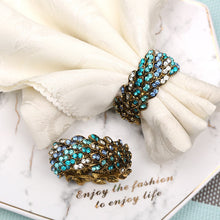 Load image into Gallery viewer, Peacock Napkin Rings (12 pcs/set)