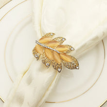 Load image into Gallery viewer, Leaf Napkin Rings (6pcs/set)