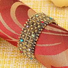 Load image into Gallery viewer, Retro Napkin Rings (4pcs/set)