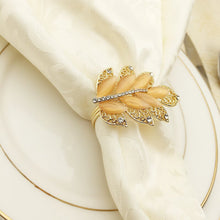 Load image into Gallery viewer, Leaf Napkin Rings (6pcs/set)