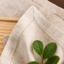 Load image into Gallery viewer, Natural Cotton Napkins, Handmade Napkins, Cotton Napkins, Dinner Napkins, Wedding Napkins, Party Napkins, Holiday Napkins, Premium Napkins, Wedding Cotton Napkins, Fine dining Napkins,  Luxury table linens, Sustainable dining essentials, Elegant table decor, High-quality napkins, Everyday use napkins, Special occasion napkins, Seasonal table decor, Spring Linen Napkins, Spring Napkins, Spring-themed table linens, Spring-inspired home decor, Unique spring table settings, Seasonal dining accessories