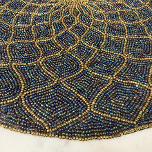 Load image into Gallery viewer, Blue Beaded Placemats