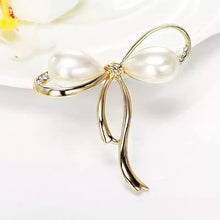 Load image into Gallery viewer, Pearl Bow Napkin Rings (4pcs/set)