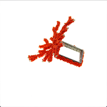 Load image into Gallery viewer, Wedding Decoration, red coral napkin rings, tropical table decor, tropical napkin rings, Tabletop Decor, Party Wedding Set, party, Ornament Table Setting, Napkin Rings Wholesale, Napkin Ring Buckles, napkin decor, Holiday Napkin Ring, Holiday Napkin Holder, Dinner Table Rings, Dinner Table Decor, Decorative Serviette Ring, Decoration for Wedding, coral napkin rings, coral, colorful napkin rings, beach table decor, beach set up, beach napkin rings, beach decoration, nautical napkin rings, coastal decor
