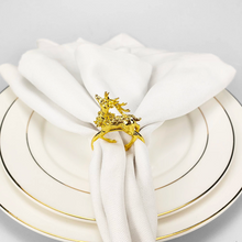 Load image into Gallery viewer, Reindeer Napkin Rings (12pcs/set)