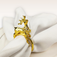 Load image into Gallery viewer, Reindeer Napkin Rings (12pcs/set)