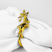 Load image into Gallery viewer, Reindeer Napkin Rings (12pcs/set)