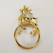 Load image into Gallery viewer, Reindeer Napkin Rings (12pcs/set)