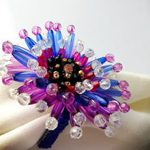 Load image into Gallery viewer, Purple Gerbera Napkin Rings (12pcs/set)