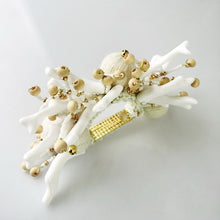 Load image into Gallery viewer, Wedding Decoration, white coral napkin rings, tropical table decor, tropical napkin rings, Tabletop Decor, Party Wedding Set, party, Ornament Table Setting, Napkin Rings Wholesale, Napkin Ring Buckles, napkin decor, Holiday Napkin Ring, Holiday Napkin Holder, Dinner Table Rings, Dinner Table Decor, Decorative Serviette Ring, Decoration for Wedding, coral napkin rings, coral, colorful napkin rings, beach table decor, beach set up, beach napkin rings, beach decoration, nautical napkin rings, coastal decor