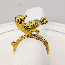 Load image into Gallery viewer, Spring Bird Napkin Rings (12pcs/set)