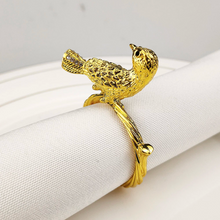 Load image into Gallery viewer, Spring Bird Napkin Rings (12pcs/set)
