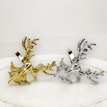 Load image into Gallery viewer, Stag Napkin Rings (12pcs/set)