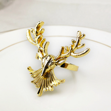 Load image into Gallery viewer, Stag Napkin Rings (12pcs/set)