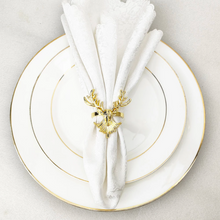 Load image into Gallery viewer, Stag Napkin Rings (12pcs/set)