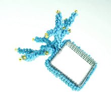 Load image into Gallery viewer, Wedding Decoration, blue coral napkin rings, tropical table decor, tropical napkin rings, Tabletop Decor, Party Wedding Set, party, Ornament Table Setting, Napkin Rings Wholesale, Napkin Ring Buckles, napkin decor, Holiday Napkin Ring, Holiday Napkin Holder, Dinner Table Rings, Dinner Table Decor, Decorative Serviette Ring, Decoration for Wedding, coral napkin rings, coral, colorful napkin rings, beach table decor, beach set up, beach napkin rings, beach decoration, nautical napkin rings, coastal decor