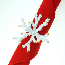Load image into Gallery viewer, Wedding Decoration, white coral napkin rings, tropical table decor, tropical napkin rings, Tabletop Decor, Party Wedding Set, party, Ornament Table Setting, Napkin Rings Wholesale, Napkin Ring Buckles, napkin decor, Holiday Napkin Ring, Holiday Napkin Holder, Dinner Table Rings, Dinner Table Decor, Decorative Serviette Ring, Decoration for Wedding, coral napkin rings, coral, colorful napkin rings, beach table decor, beach set up, beach napkin rings, beach decoration, nautical napkin rings, coastal decor
