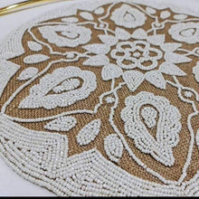 Load image into Gallery viewer, Boho Jute & Beads Placemats