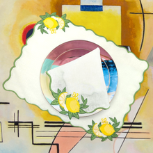 Load image into Gallery viewer, Lemon Linen Napkins